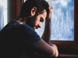 picture of stressed man