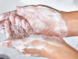 Washing hands