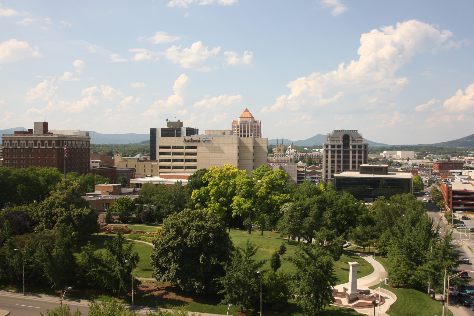 Our inpatient rehabilitation unit has views that cannot be beat, including some with a view of downtown Roanoke.