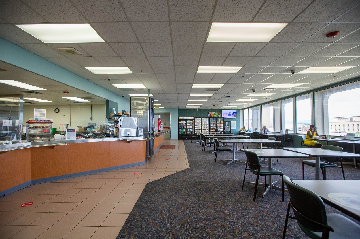 This is the Cafe at CRCH.