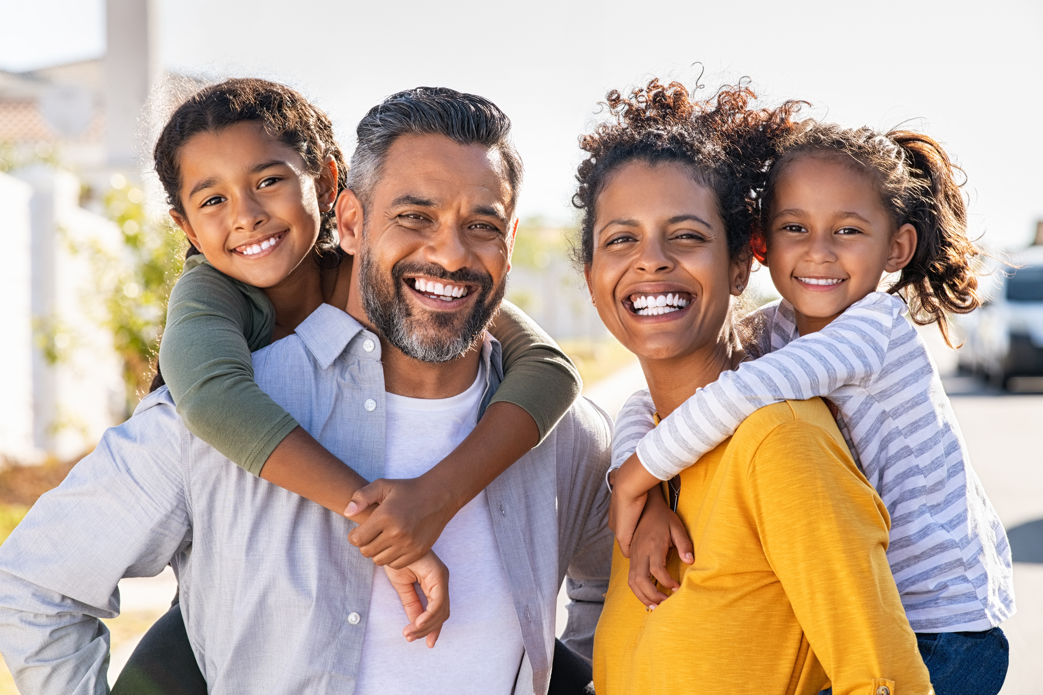 Family of four