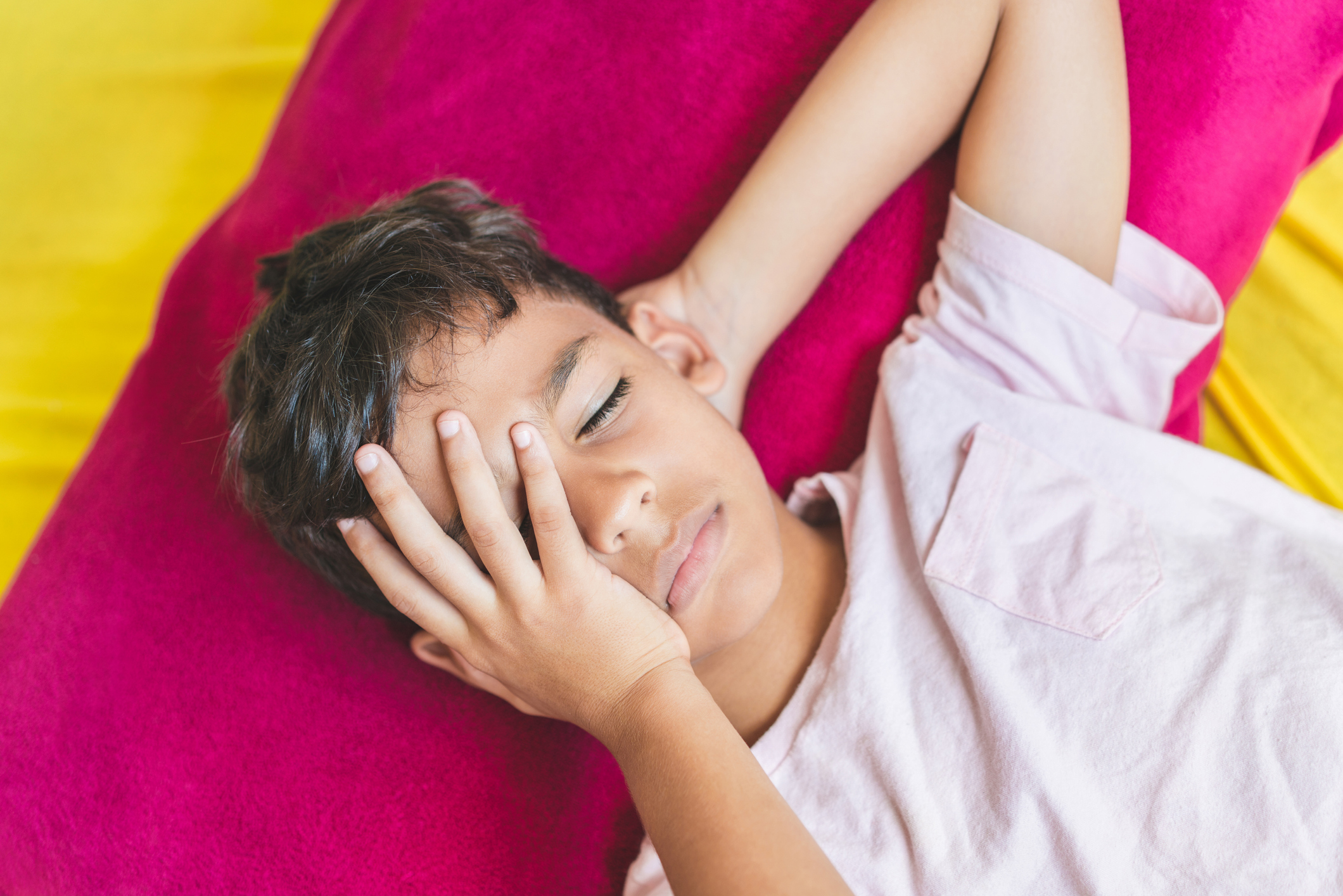 Child with headache