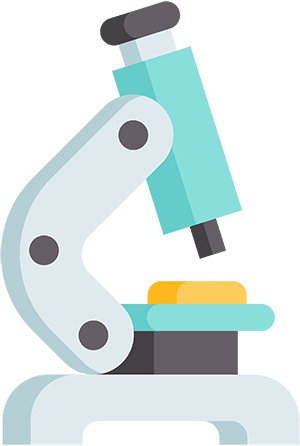 graphic of microscope