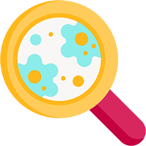 graphic of microscope