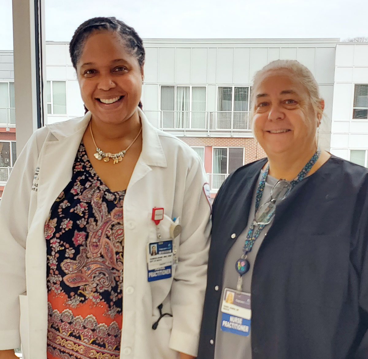 Yasmeen Adams and Theresa Jones image