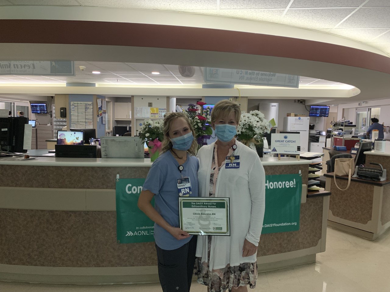 Olivia Balzano and Meg Scheaffel