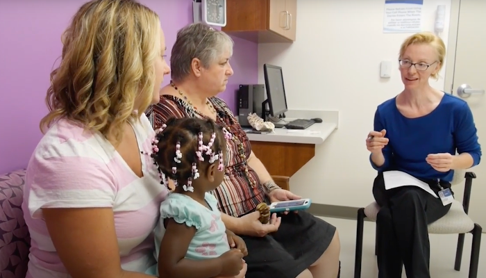 apfel explaining patient care