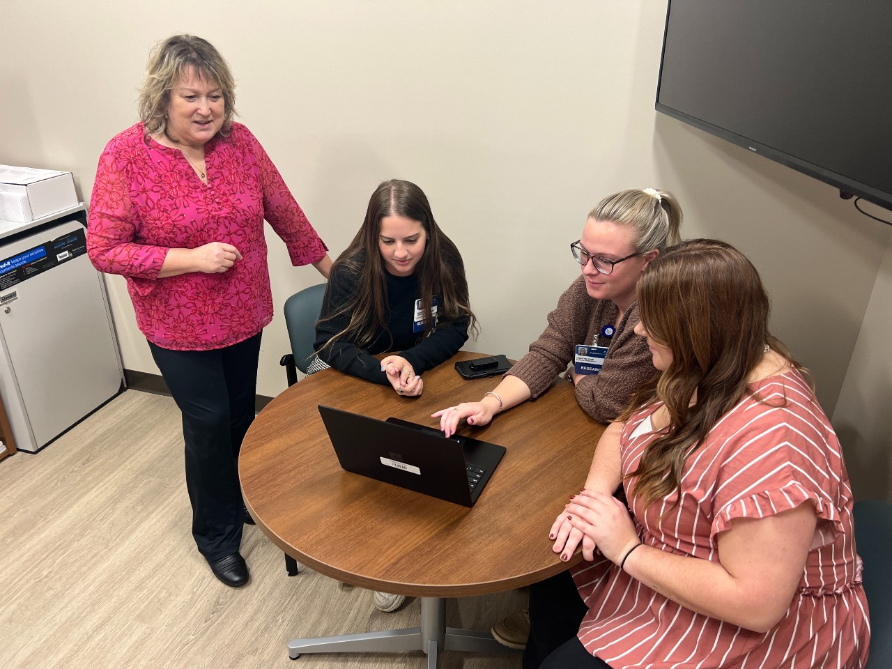 Dr. Kablinger and research team 