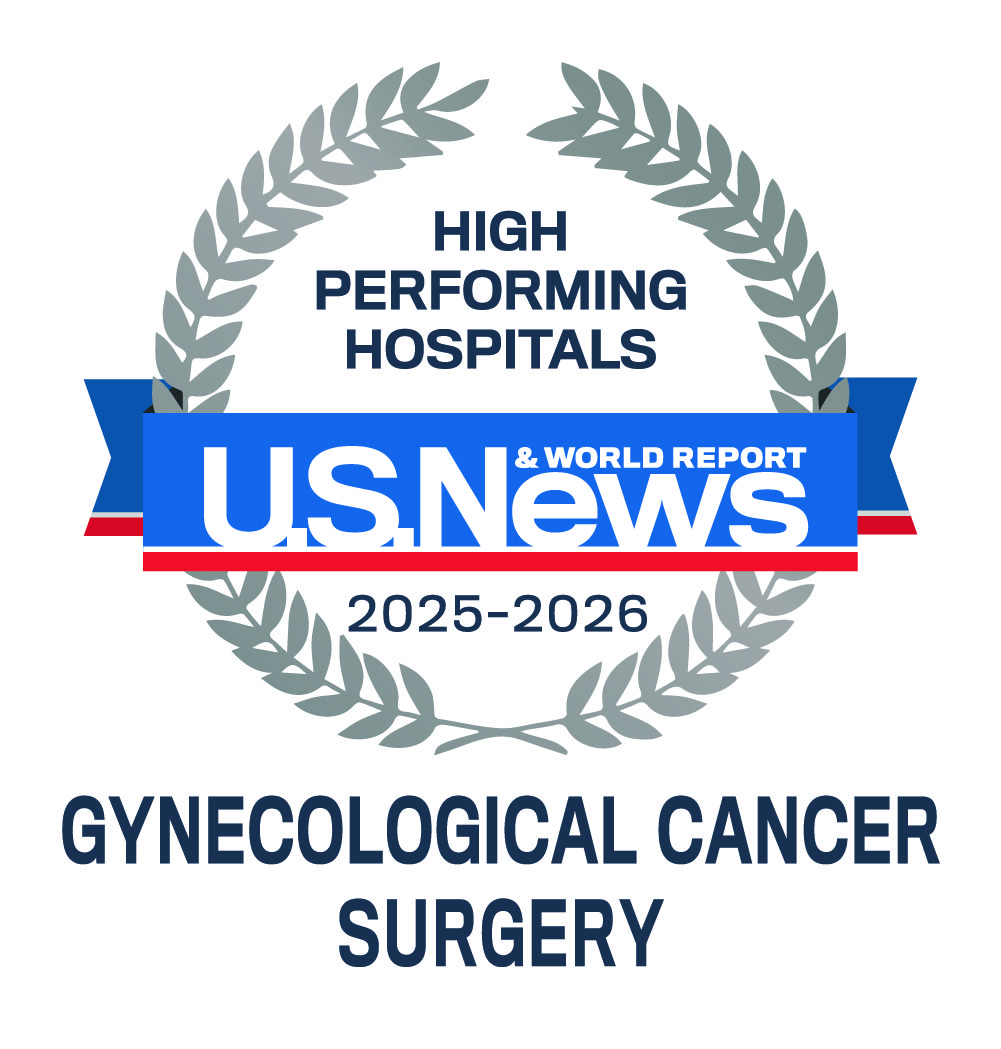 US News & World Report Uterine Cancer Surgery emblem