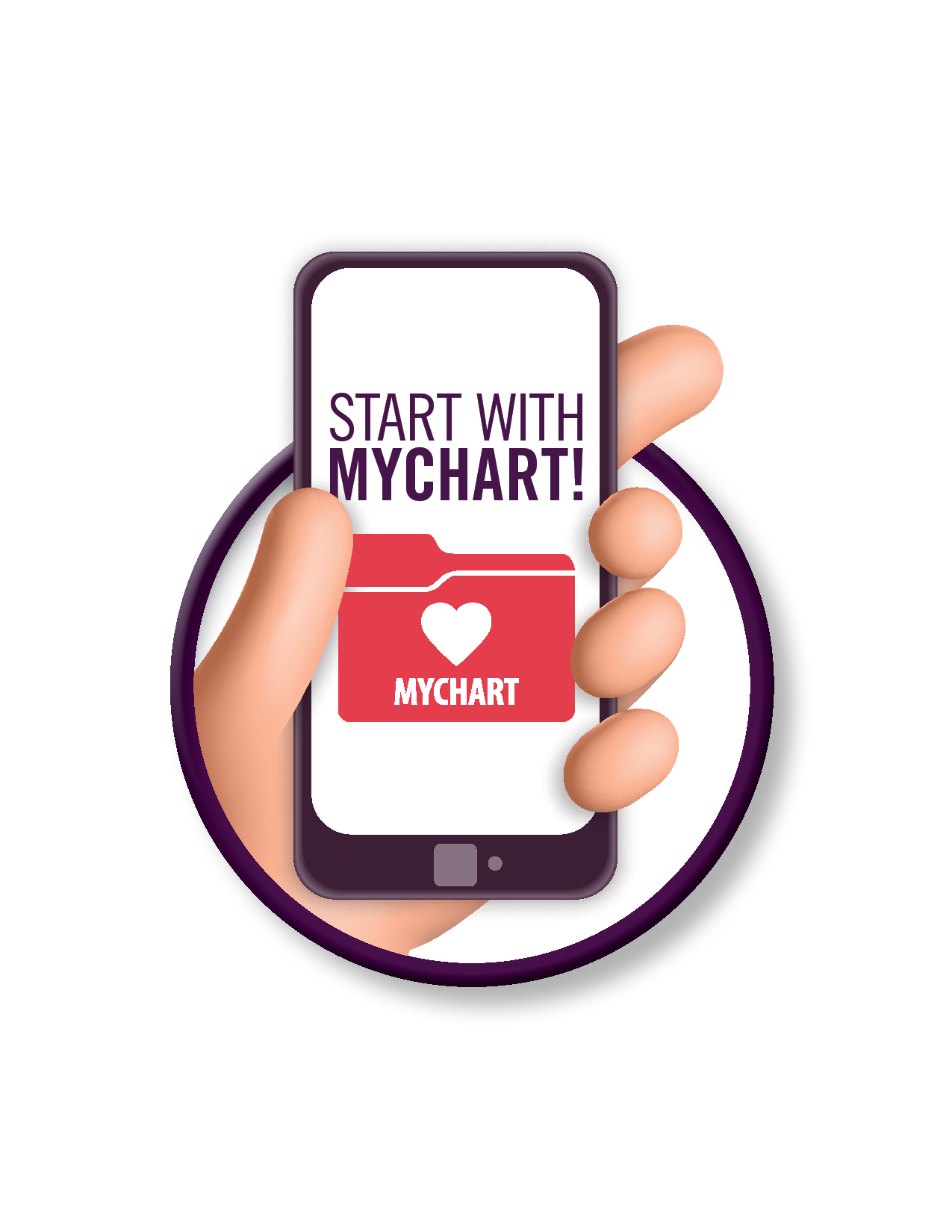 Visual example of MyChart Account.