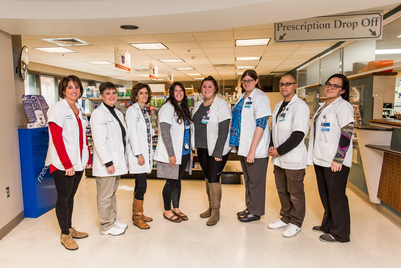 group of pharmacy employees