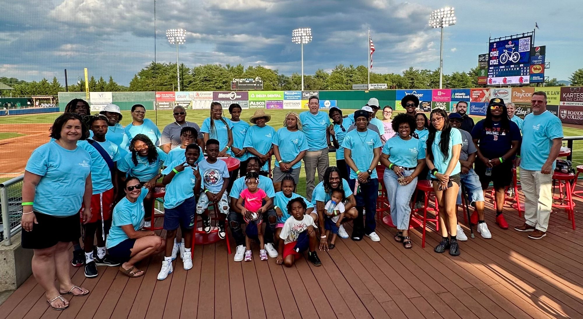 Red Sox event group photo image