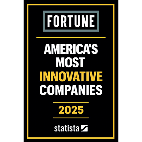 fortune most innovative 2025 award icon