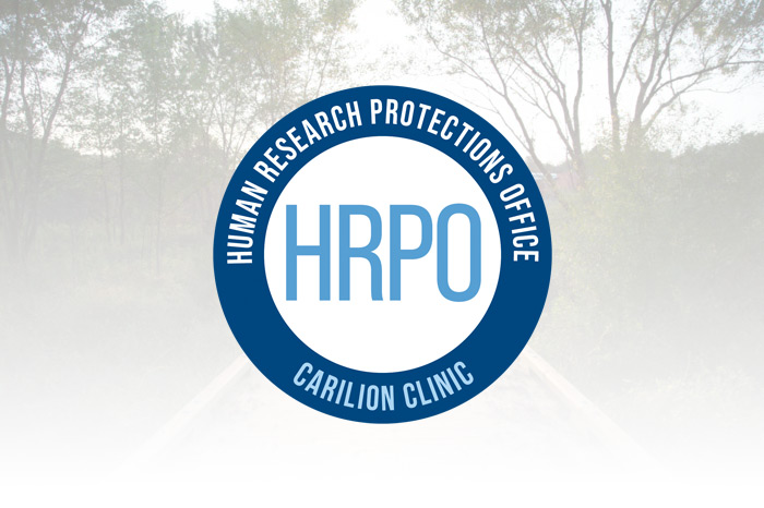 HRPO Logo on top of an image of a pathway.