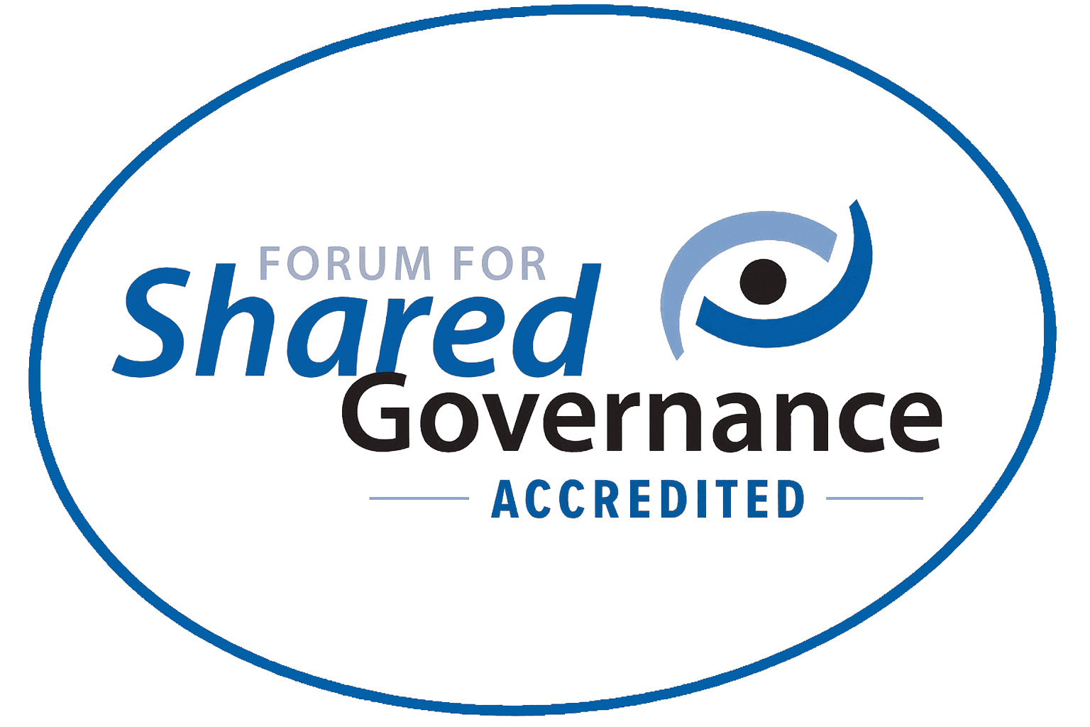 Logo - forum for shared governance accredited