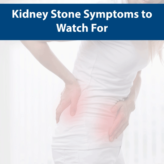 List of kidney stone symptoms